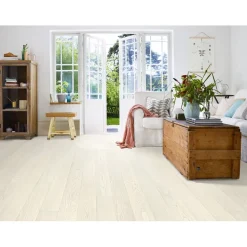 Parketti Tarkett Shade Saarni Ivory Plank 1-sauva valkoinen