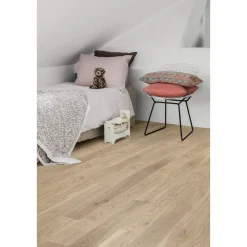Parketti Tarkett Shade Tammi Cream White MidiPlank 1-sauva luonnollinen vaalea 41016001