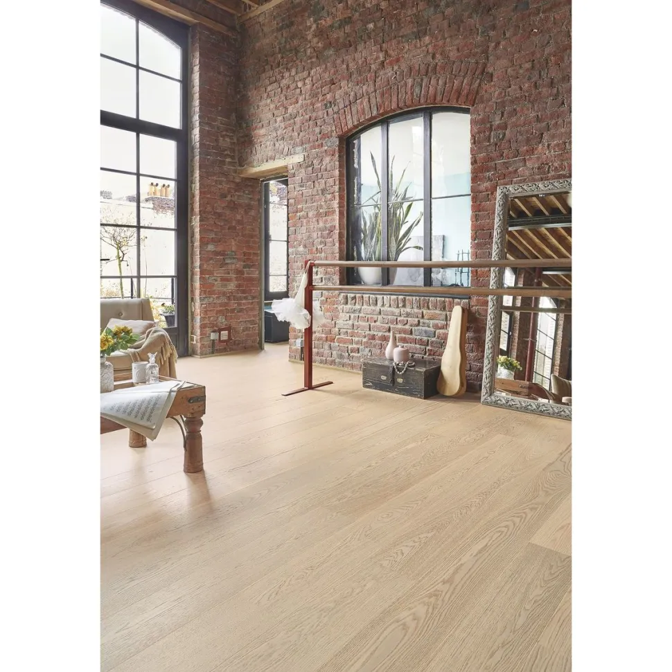 Parketti Tarkett Shade Tammi Cream White Plank XT 1-sauva luonnollinen vaalea 7877049