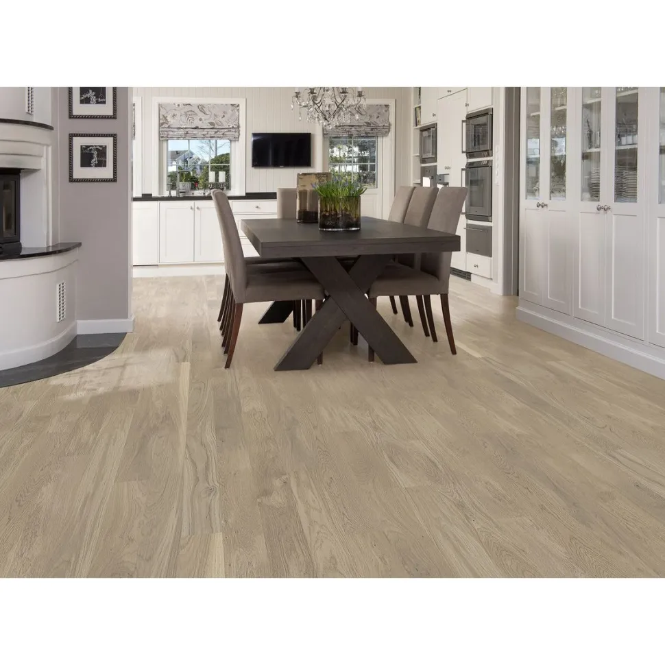 Parketti Tarkett Shade Tammi Evening Grey MidiPlank 1-sauva luonnollinen tumma harmaa 41016002
