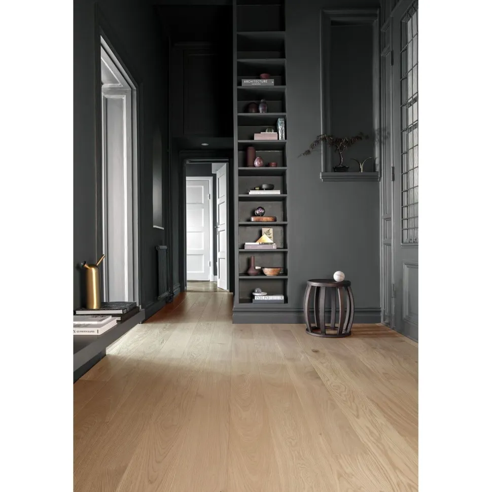 Parketti Tarkett Shade Tammi Soft Beige Plank 1S, harjattu, luonnollinen