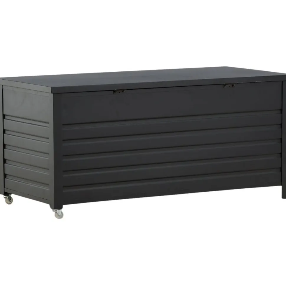 Pehmustelaatikko Venture Home Elsa, 130x60cm, musta