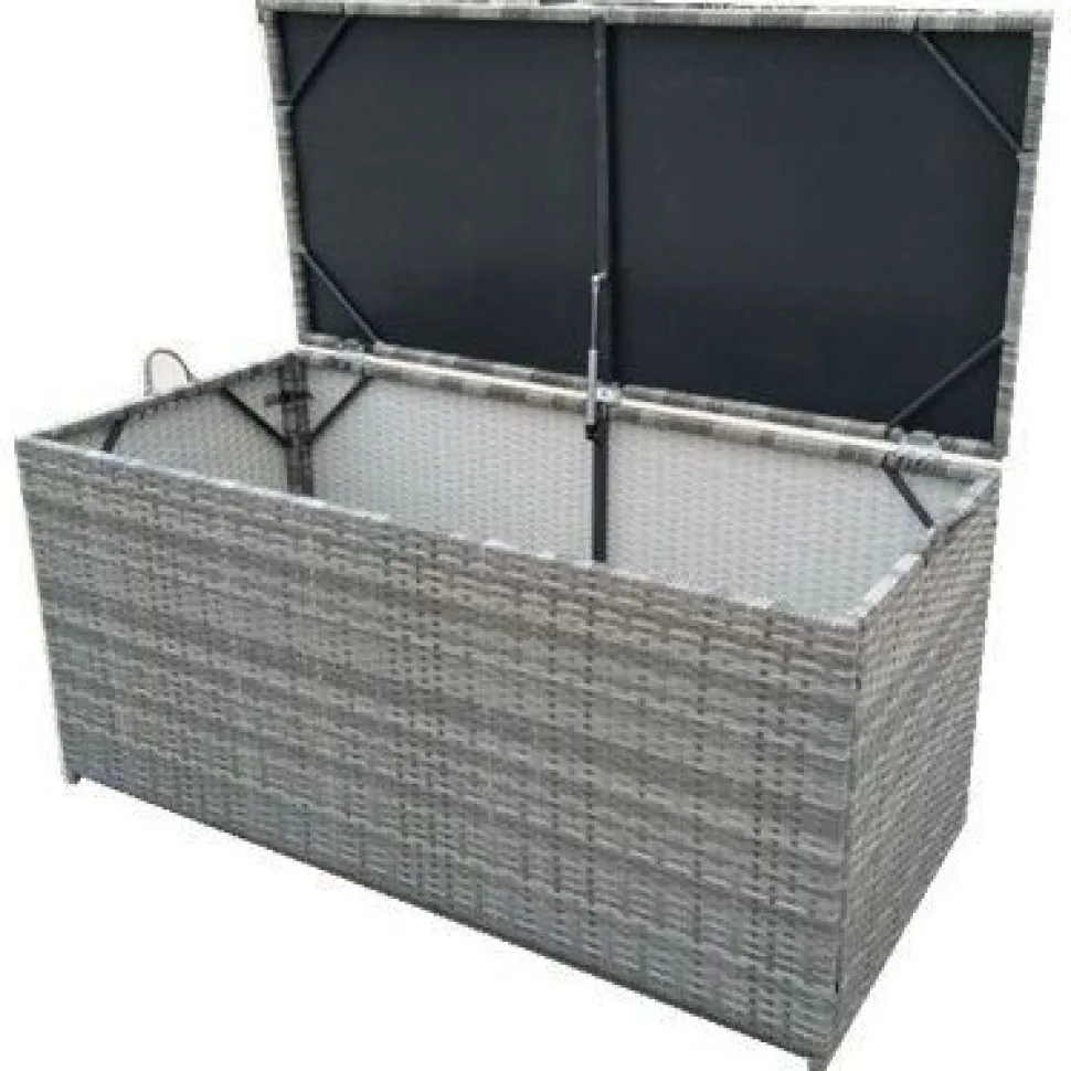 Pehmustelaatikko Venture Home London, 60x130cm, harmaa