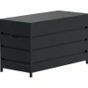 Pehmustelaatikko Venture Home Nisis, 130x60x75cm, musta