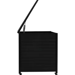 Pehmustelaatikko Venture Home Tiana, 150x100cm, musta