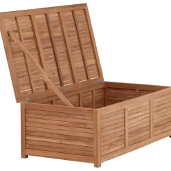Pehmustelaatikko Venture Home Trento 2, 70x130x46cm, luonnollinen tiikki