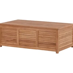 Pehmustelaatikko Venture Home Trento 2, 70x130x46cm, luonnollinen tiikki