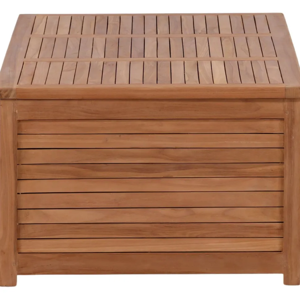 Pehmustelaatikko Venture Home Trento 2, 70x130x46cm, luonnollinen tiikki