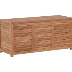 Pehmustelaatikko Venture Home Trento 2, 50x130x60cm, luonnollinen tiikki