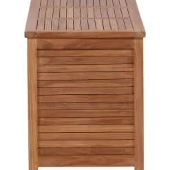 Pehmustelaatikko Venture Home Trento 2, 50x130x60cm, luonnollinen tiikki