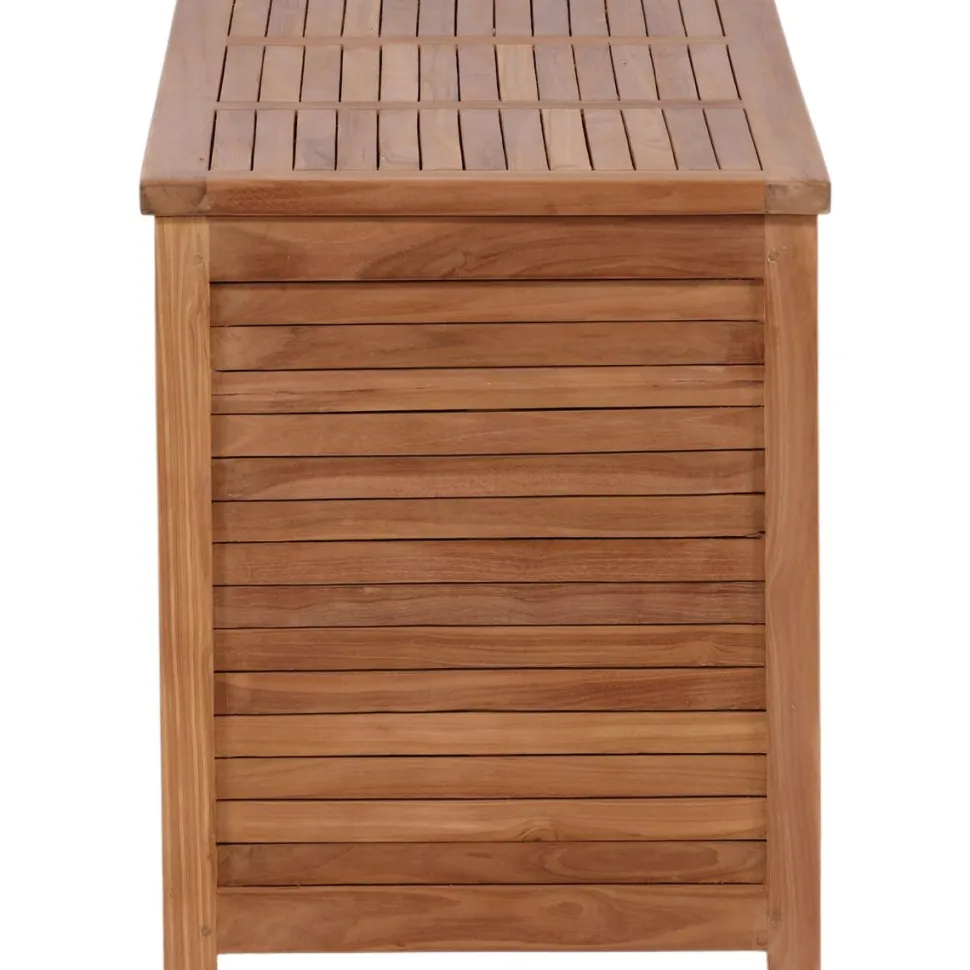 Pehmustelaatikko Venture Home Trento 2, 50x130x60cm, luonnollinen tiikki