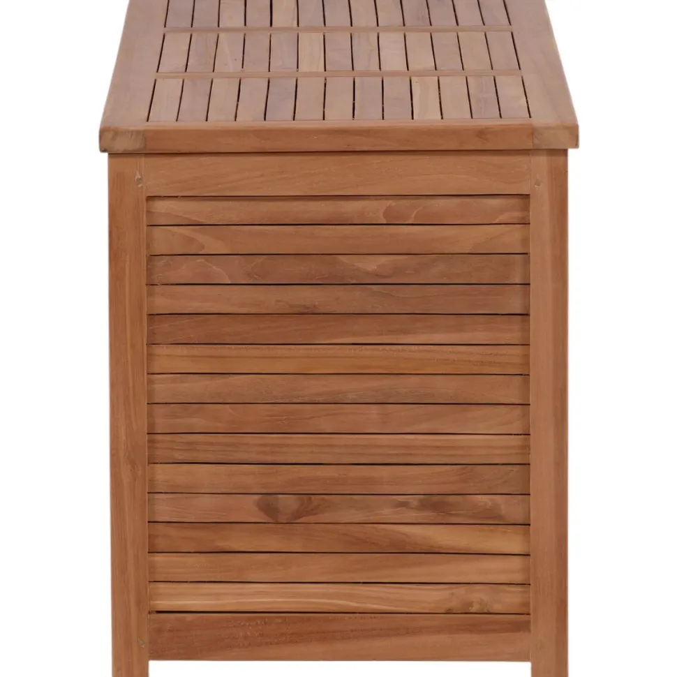 Pehmustelaatikko Venture Home Trento 2, 50x130x60cm, luonnollinen tiikki