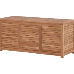 Pehmustelaatikko Venture Home Trento 2, 50x130x60cm, luonnollinen tiikki