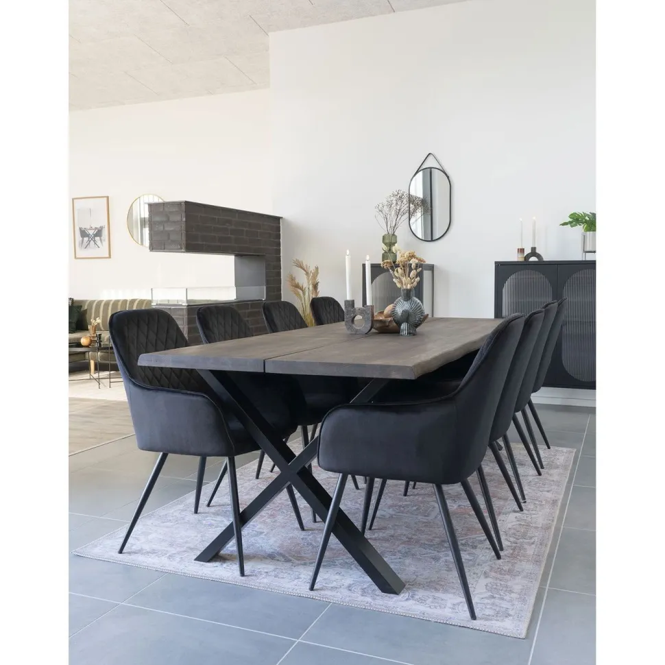 Peili House Nordic Trapani, 35x60cm, musta