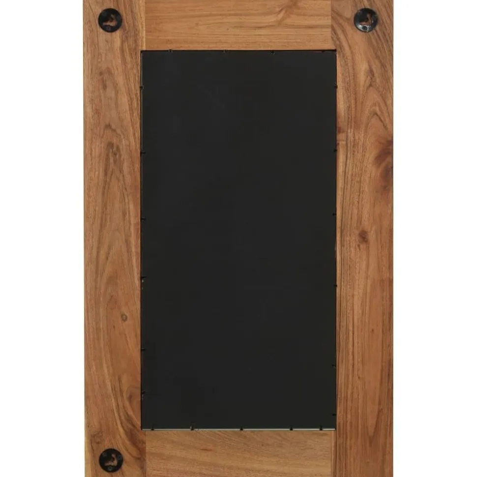 Peili kiinteä akaasiapuu 50x80 cm