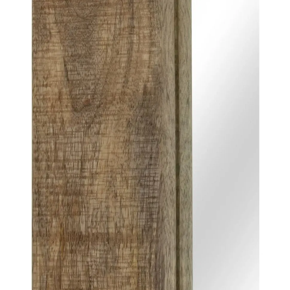 Peili kiinteä mangopuu 50x80 cm