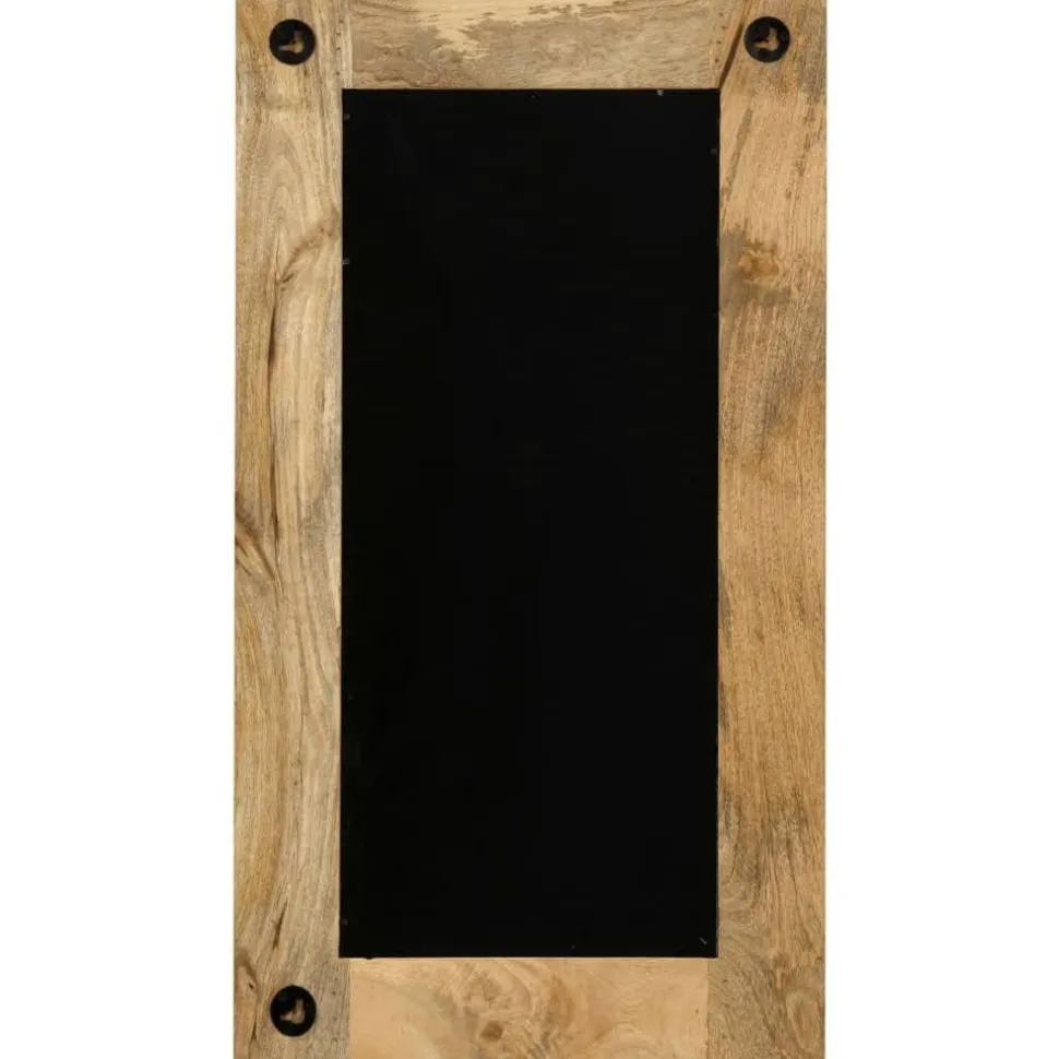 Peili kiinteä mangopuu 50x110 cm