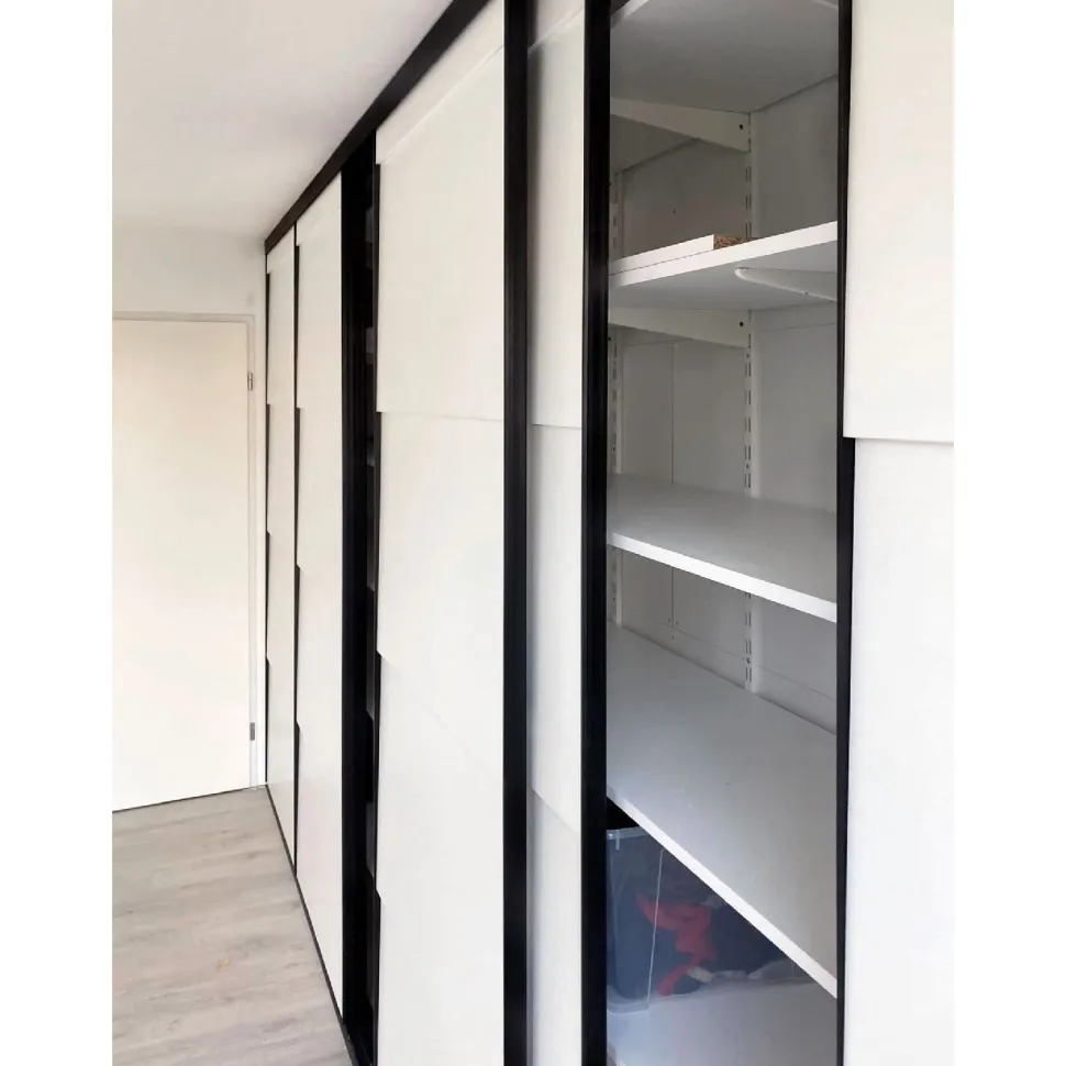 Peilipaneelit FlexiSlide 1 LUNA -liukuoveen, 62cm, 2 paneelia/pkt