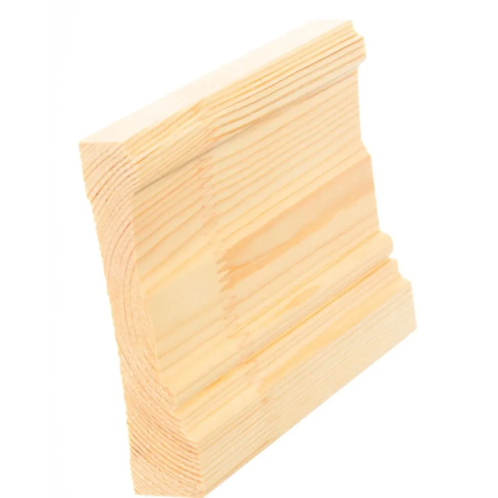 Peitelista Kartano Listat Ruuskasen 33x33x3300mm, mänty, puuvalmis
