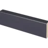 Peitelista Maler Aava 12x42x2200mm, mänty, EM, musta