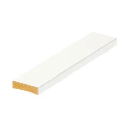 Peitelista Cent 12x42x2440 MDF Valkoinen