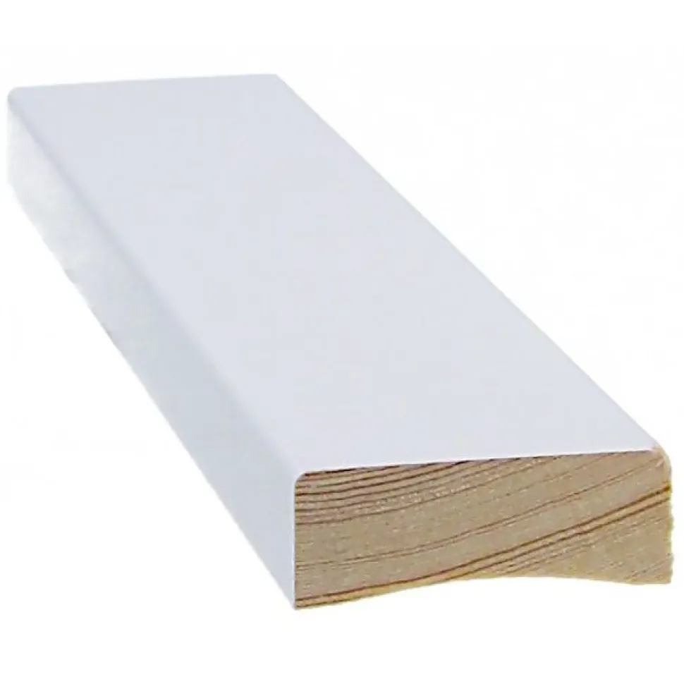 Peitelista Cent 14x42x2200mm mänty valkoinen