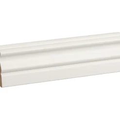 Peitelista/jalkalista Siparila Kumpu 15x56 mm puhtaanvalkoinen