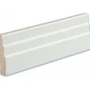 Peitelista/jalkalista Siparila Vana 15x70x3600 mm puhtaanvalkoinen 5 kpl/pak