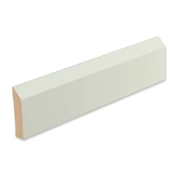 Peitelista/jalkalista Siparila Viiva 20x90x3600 mm puhdas valkoinen