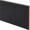 Peitelista Maler Aava 12x92x3300mm MDF musta