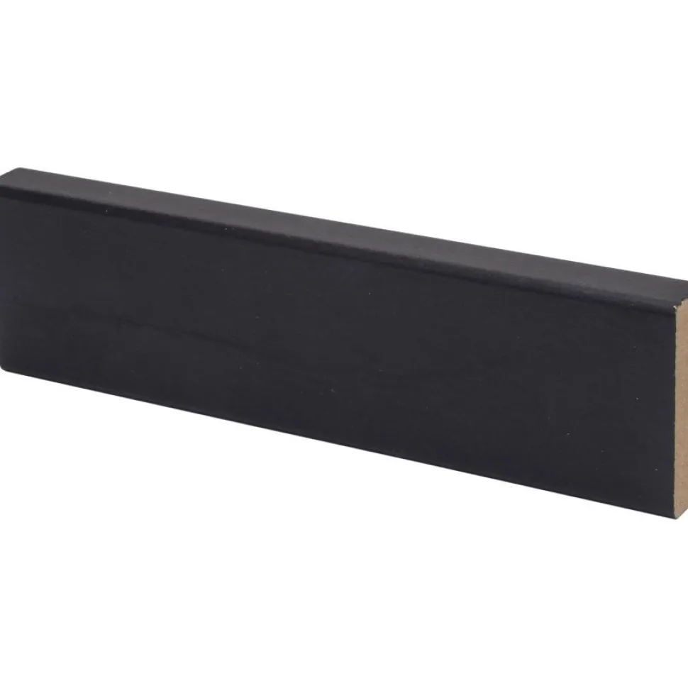 Peitelista Maler Aava 12x42x3300mm MDF musta