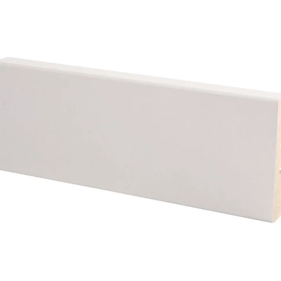 Peitelista Maler Aava 12x58x3660mm MDF valkoinen