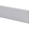 Peitelista Maler SPA, 12x58x2400mm, MDF, kosteudenkestävä, valkoinen
