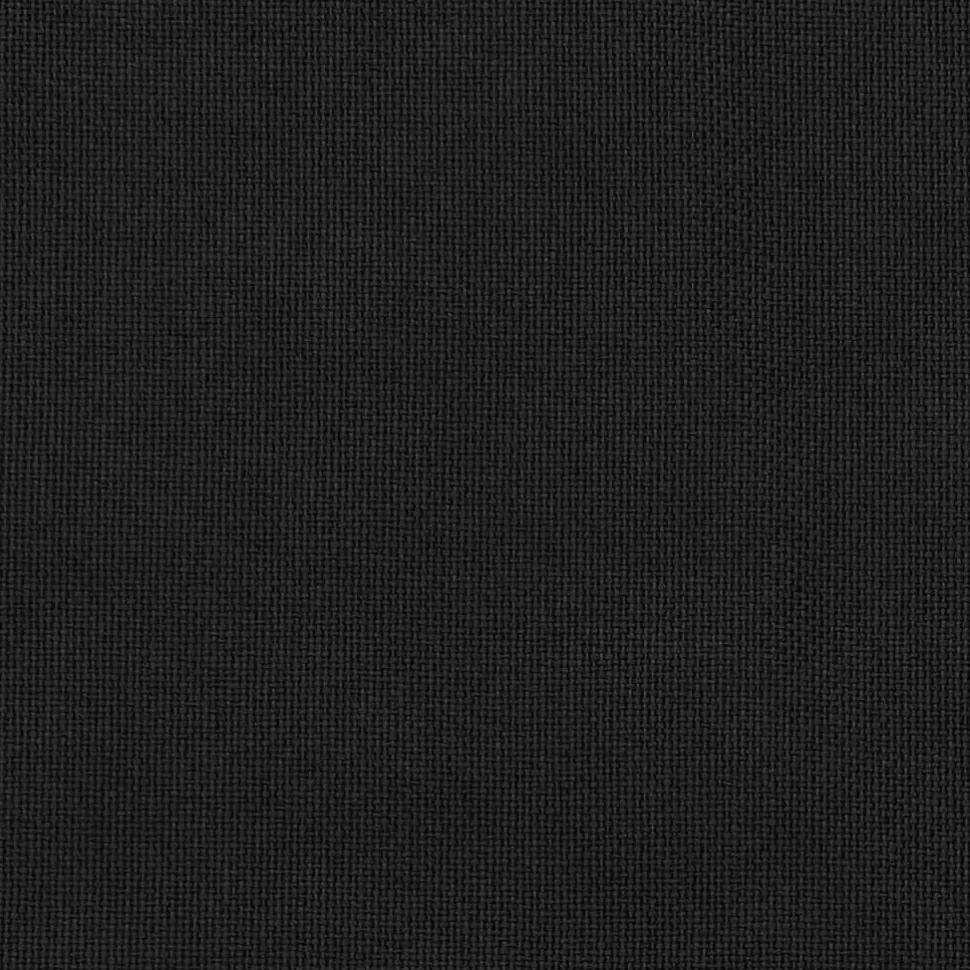 Pellavamaiset pimennysverhot renkailla 2 kpl musta 140x245cm