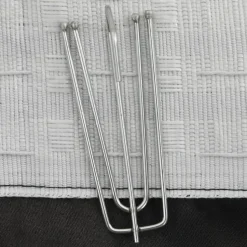 Pellavamaiset pimennysverhot koukuilla 2 kpl 140x225cm