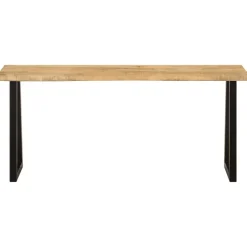 Penkki elävillä reunoilla 105 cm täysi mangopuu (72756)