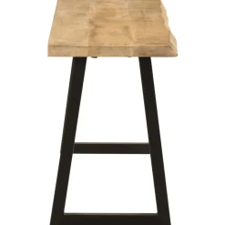 Penkki elävillä reunoilla 105 cm täysi mangopuu (72756)
