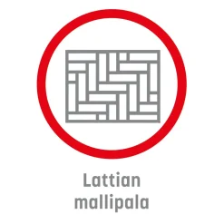 Pergo laminaatin/vinyylin mallipala