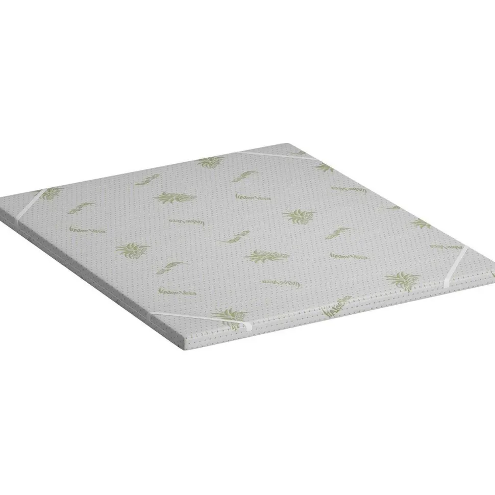 Petauspatja Linento Furniture Aloevera, valkoinen, eri kokoja