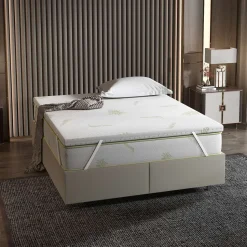 Petauspatja Linento Furniture Aloevera, valkoinen, eri kokoja