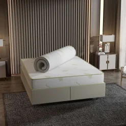 Petauspatja Linento Furniture Aloevera, valkoinen, eri kokoja