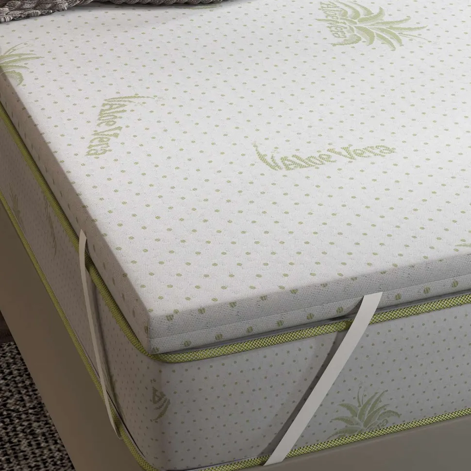 Petauspatja Linento Furniture Aloevera, valkoinen, eri kokoja
