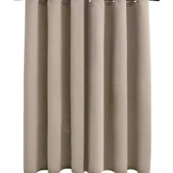 Pimennysverho metallirenkailla beige 290x245 cm