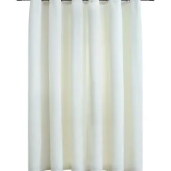Pimennysverho metallirenkailla sametti kerma 290x245 cm