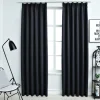 Pimennysverhot koukuilla 2 kpl antrasiitti 140x175cm