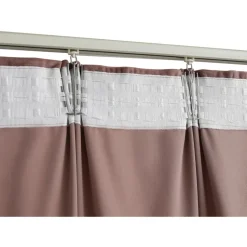 Pimennysverhot koukuilla 2 kpl sametti pinkki 140x245 cm