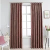 Pimennysverhot koukuilla 2 kpl sametti pinkki 140x175 cm