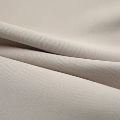 Pimennysverhot metallirenkailla 2 kpl beige 140x225 cm
