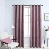 Pimennysverhot renkailla 2 kpl sametti pinkki 140x225 cm
