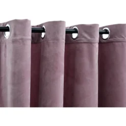 Pimennysverhot renkailla 2 kpl sametti pinkki 140x225 cm